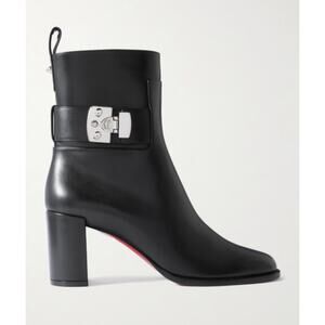 CHRISTIAN LOUBOUTIN
Booty Lock 70 leather ankle boots Size 37 NWT